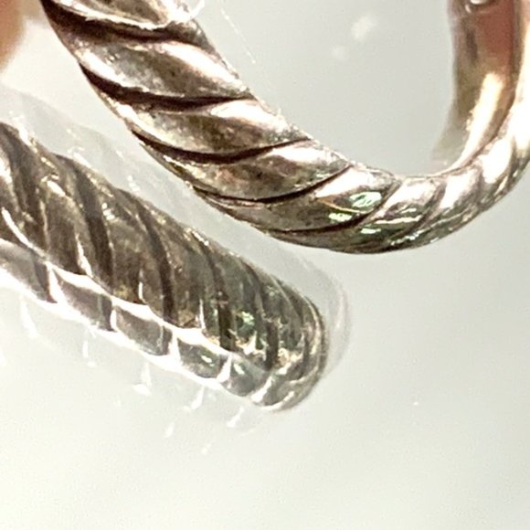 Yurman 5 row pavé diamond gold metro bar ring sz 6 - Picture 5 of 5